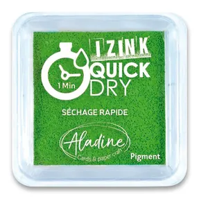 Stempelkissen Aladine Izink Quick Dry grün